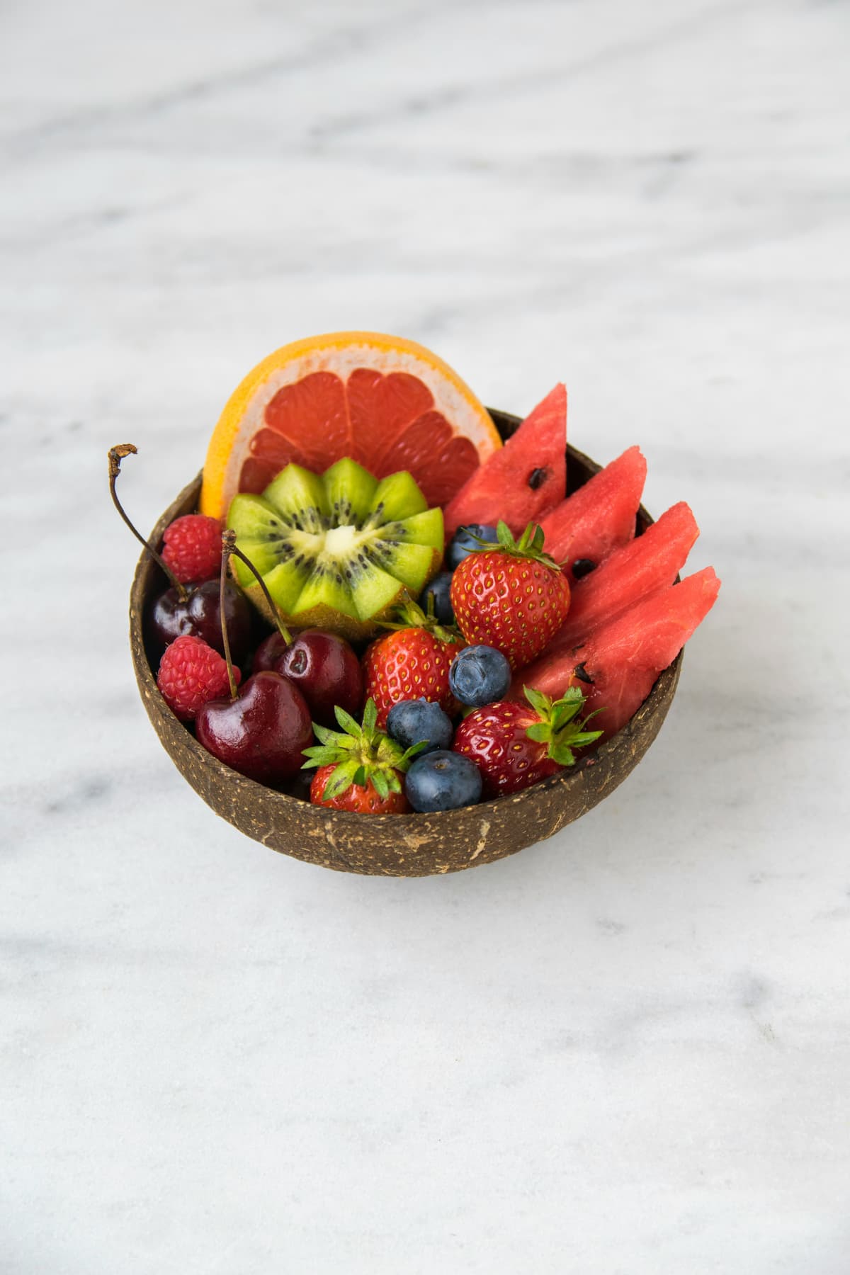 Café da manhã nutritivo com frutas